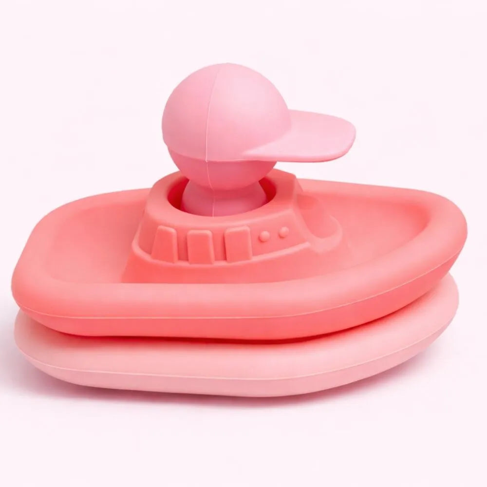 Silicone Bath Toys - Boats & Captain