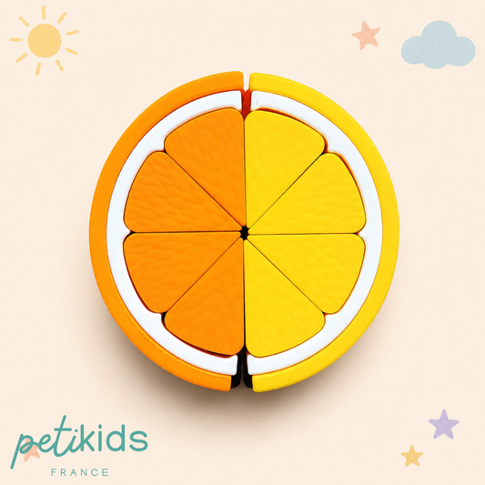Silicone Puzzle - Orange Twist