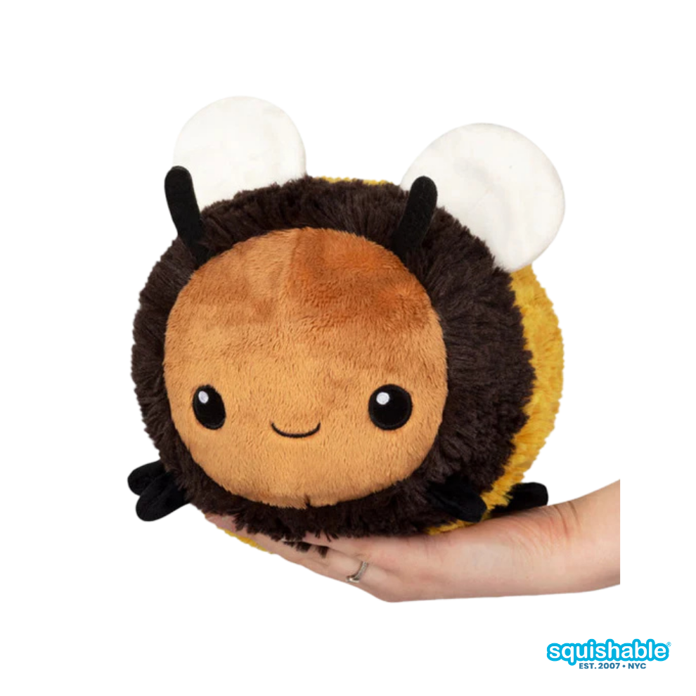 Mini Squishable® Fuzzy Bumblebee