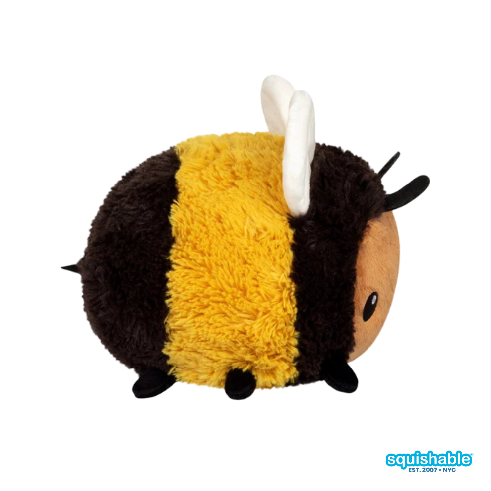 Mini Squishable® Fuzzy Bumblebee