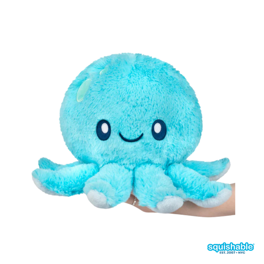Mini Squishable Blue Baby Octopus