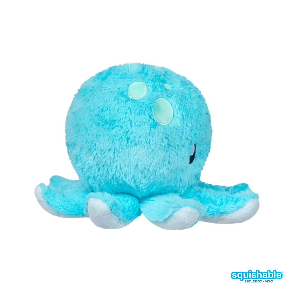 Mini Squishable Blue Baby Octopus