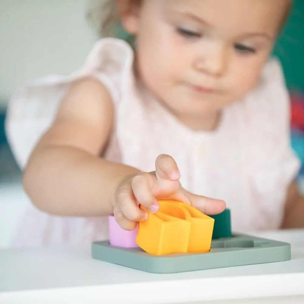 Silicone Puzzle - Flowers