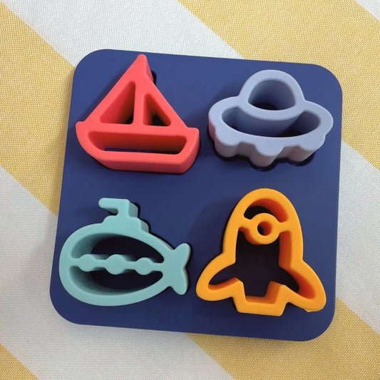 Silicone Puzzle - Transport