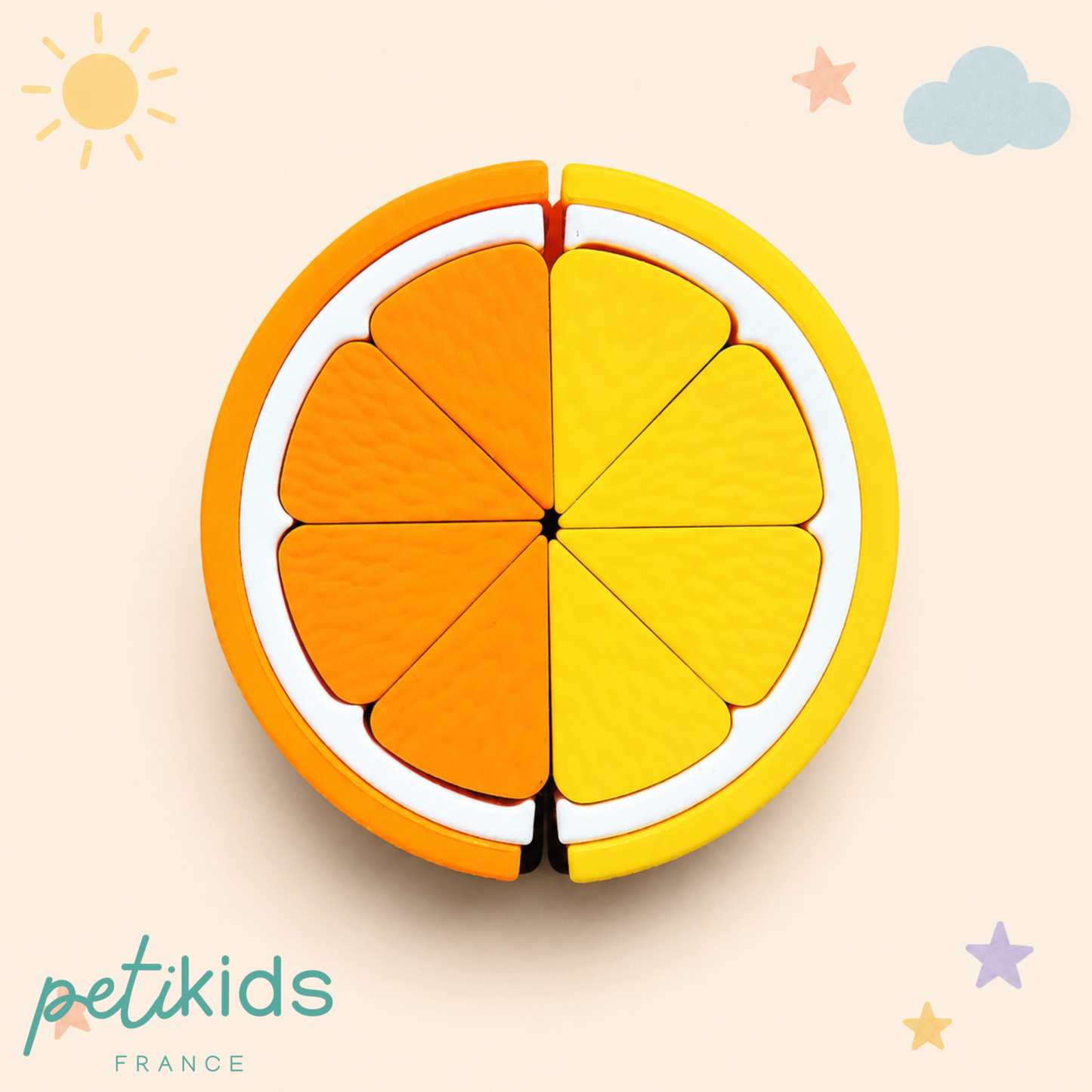 Silicone Puzzle - Lemon Twist