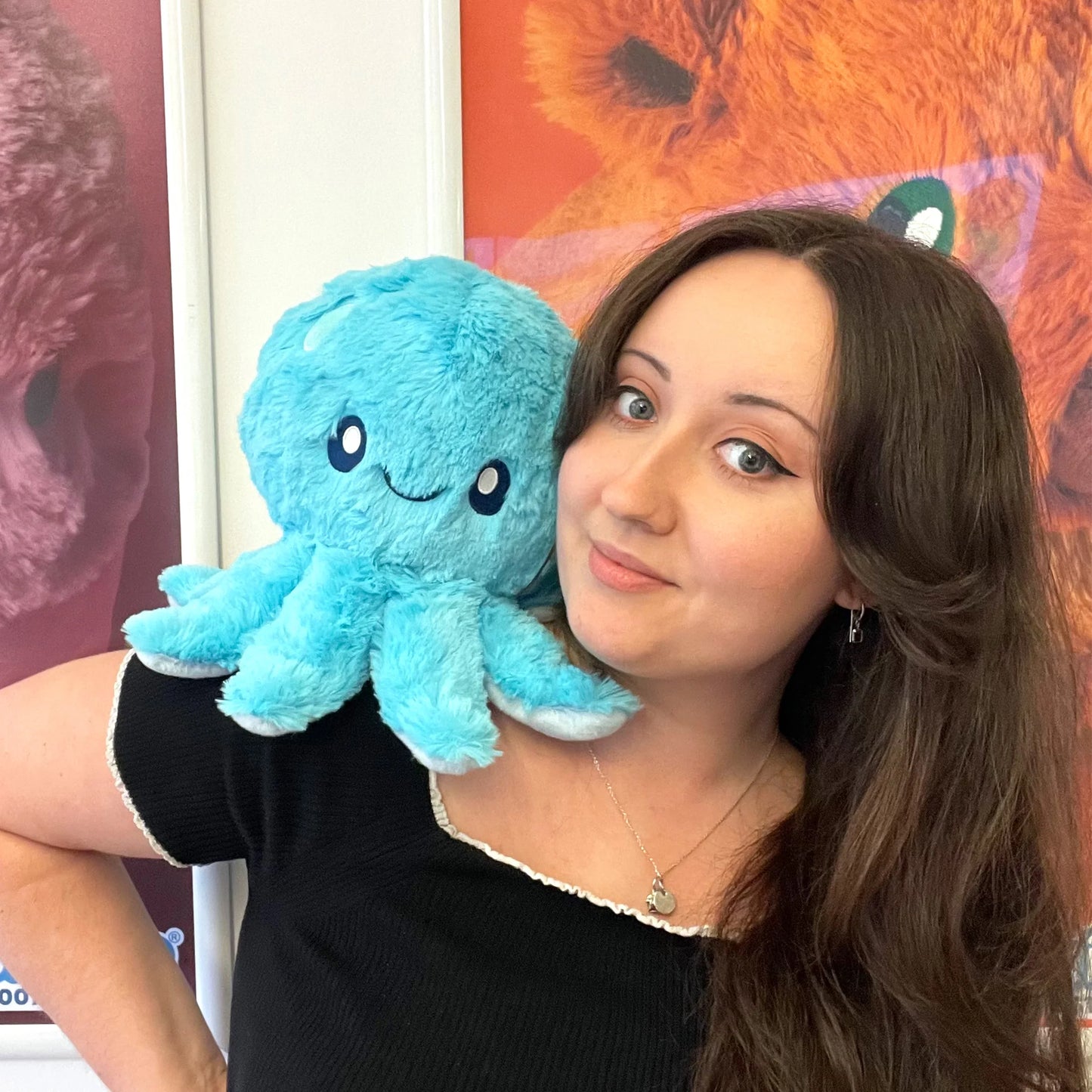 Mini Squishable Blue Baby Octopus
